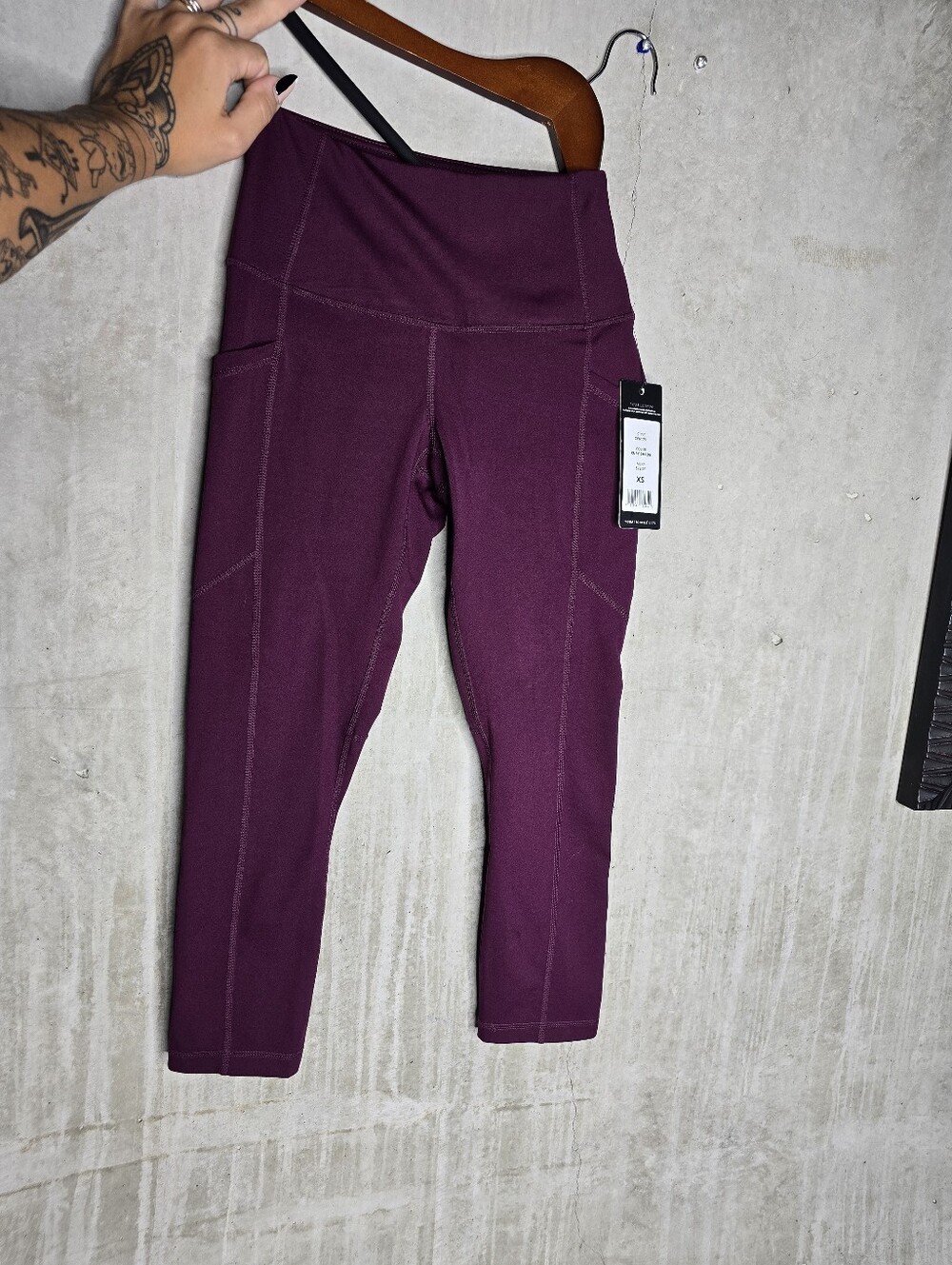 Yogalicious Lux Purple Womens Leggings Size XS